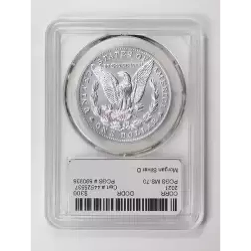 2021 $1 Morgan Dollar 100th Anniversary First Day of Issue