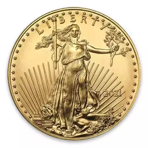 2021 1/10oz American Gold Eagle - Type 2 (2)