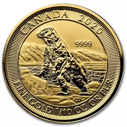 2021 1/10oz Canadian Gold Maple Leaf