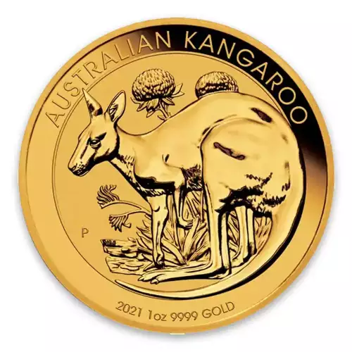 2021 1oz Australian Perth Mint Gold Kangaroo (2)