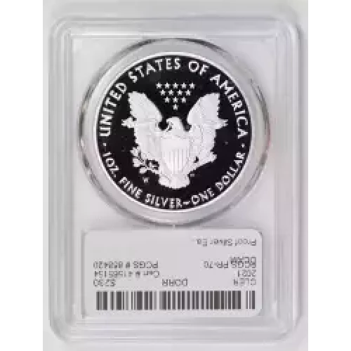 2021-W $1 Silver Eagle - Type 1 First Strike, DCAM (2)