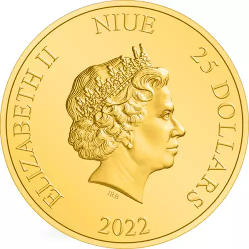 2022 1/4oz The Mandalorian Classic -  Ashoka Tano Gold Coin (3)