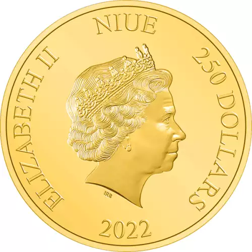 2022 1oz The Mandalorian Classic - Ahsoka Tano  Gold Coin (2)