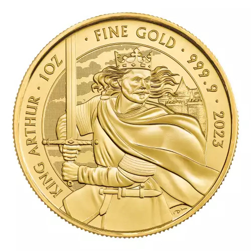 2023 1oz British Gold King Arthur (3)