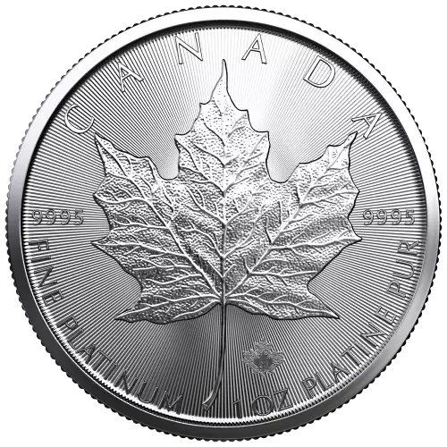 2023 1oz Canadian Platinum Maple Leaf (2)