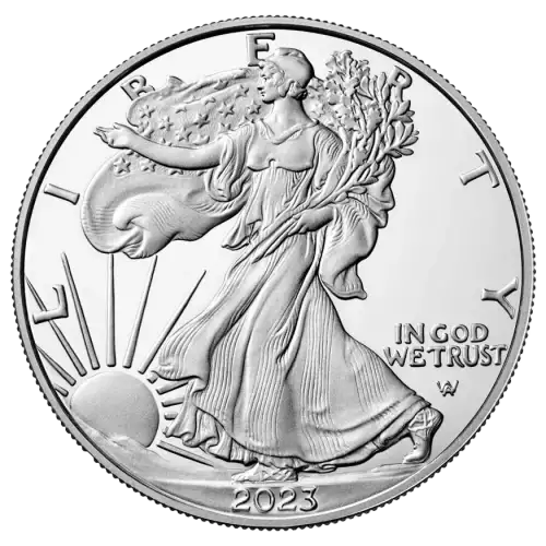2023-W Proof Silver Eagle w OGP - Box & COA (3)