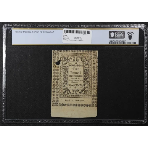 40s May, 1786  COLONIAL CURRENCY RI-300 (2)