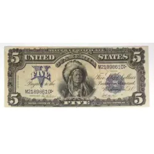 $5 1899 Blue Silver Certificates 277