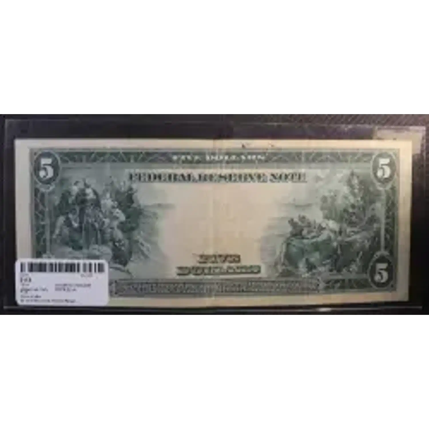 VF Fr. 851a 1914 $5 New York district Federal Reserve Note White-Mellon ...