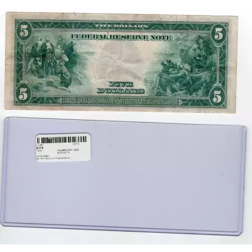 $5 1914 Red Seal Federal Reserve Notes 871A (2)