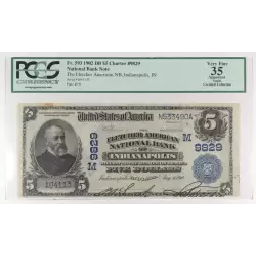 $5  Blue Seal Third Charter Period 593