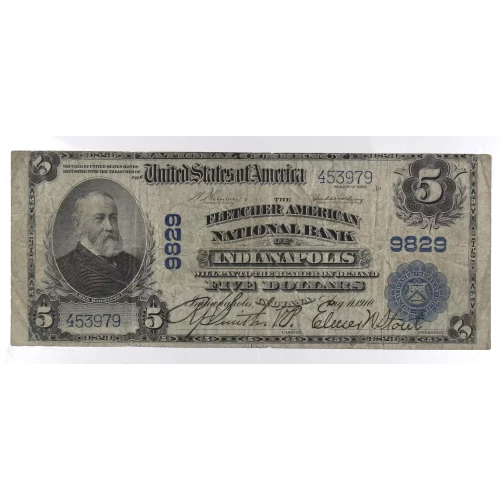 $5  Blue Seal Third Charter Period 601