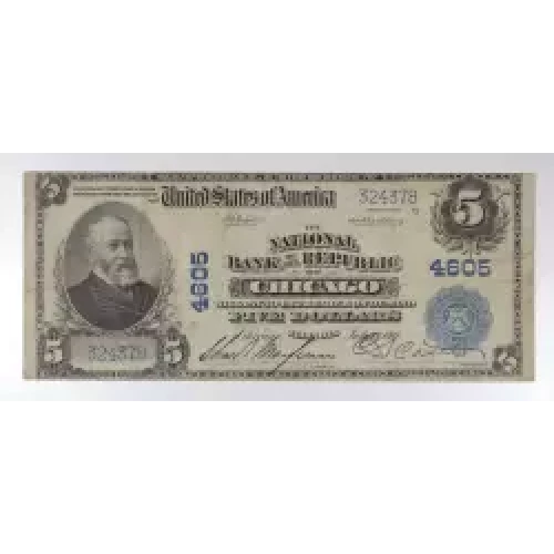 $5  Blue Seal Third Charter Period 606
