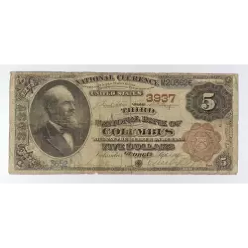 $5  Brown Seal and Brown Back Second Charter Period 471