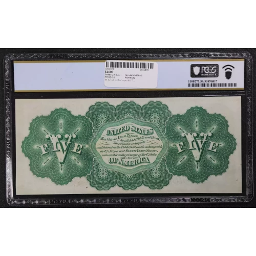 $5 Series 2-59 at upper left Type 1 Legal Tender Issues 61a (2)