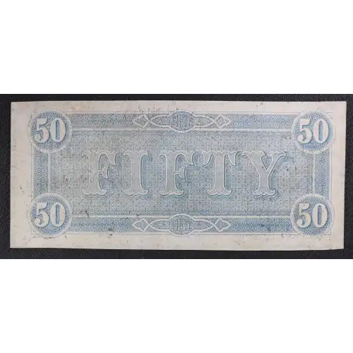 $50   Issues of the Confederate States of America CS-66 (2)