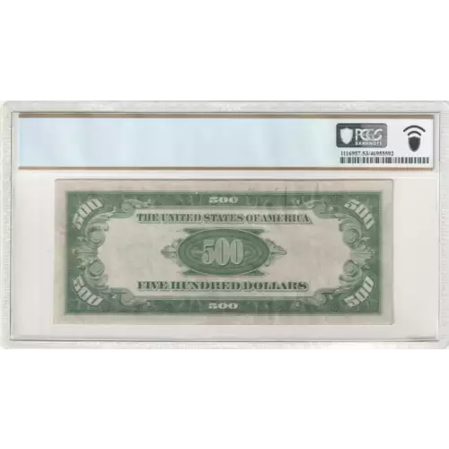 $500 1934-A.  High Denomination Notes 2202-G (3)