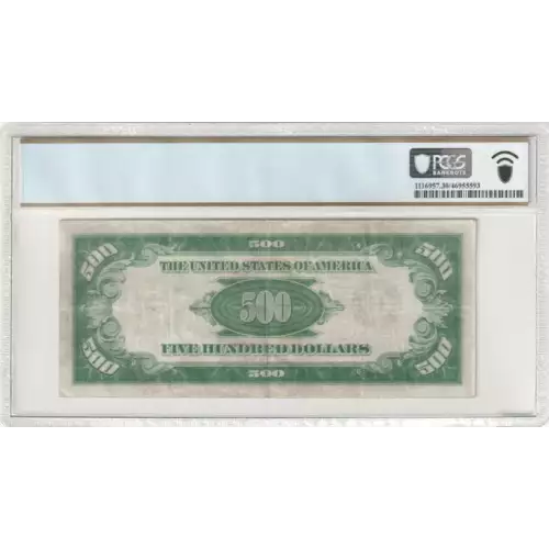 $500 1934-A.  High Denomination Notes 2202-G (3)