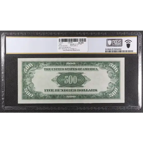 $500 1934  High Denomination Notes 2201-L