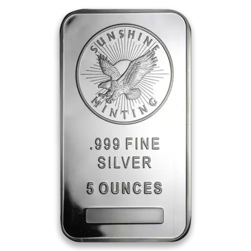 5oz Generic Silver Bar