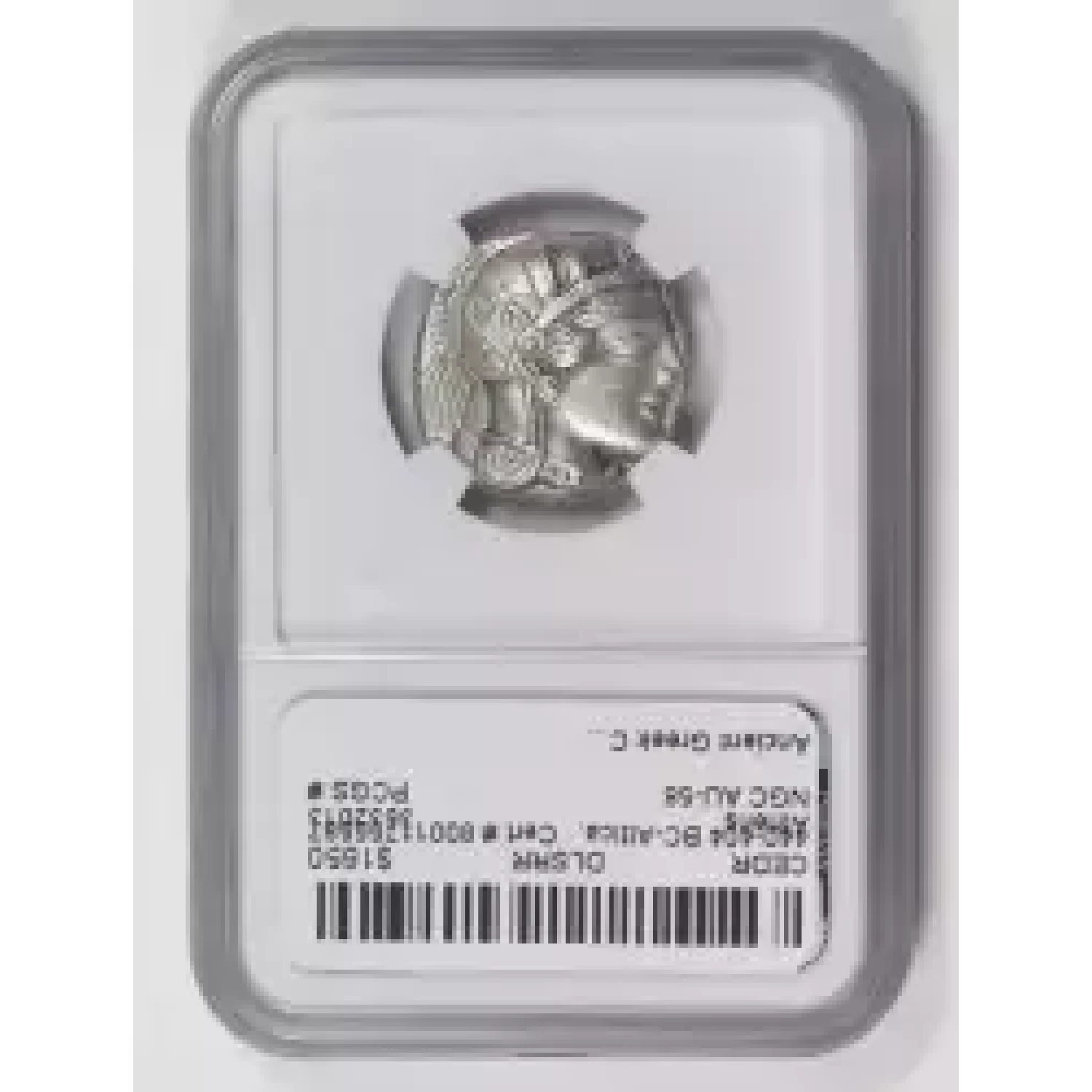 440-404 BC-Attica, Athens Athena/Owl NGC AU-58 - Lost Dutchman