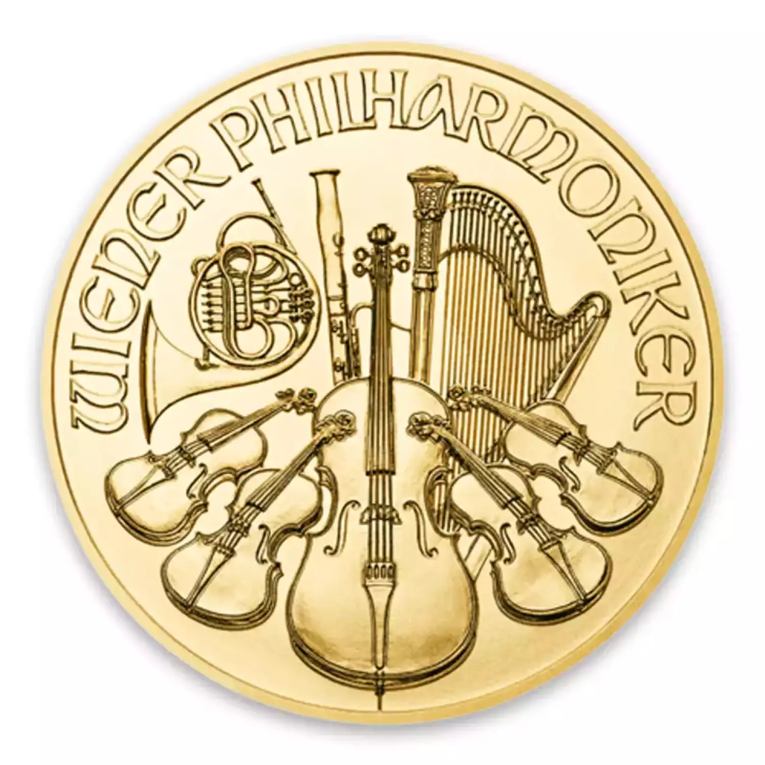 Any Year - 1/10oz Austrian Gold Philharmonic