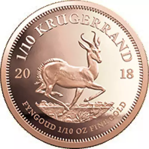 Any Year 1/10oz South African Gold Krugerrand