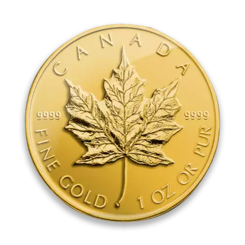 Any Year  - 1oz Canadian Gold Maple Leaf- 9999