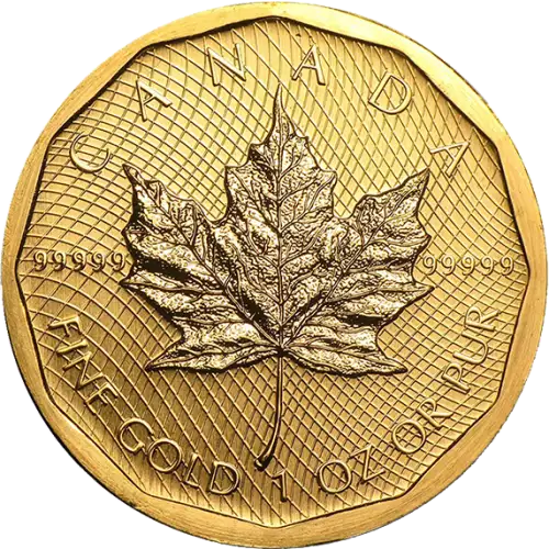 Any Year 1oz Canadian Gold Maple Leaf - 99999 (2)