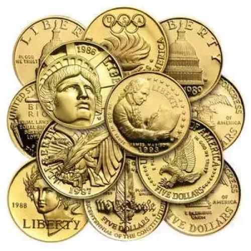 Any Year Generic $5 Gold Commemorative (1)