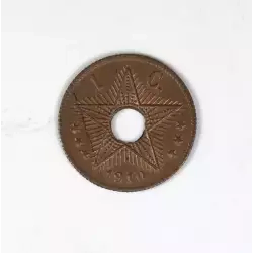 BELGIAN CONGO Copper CENTIME (2)