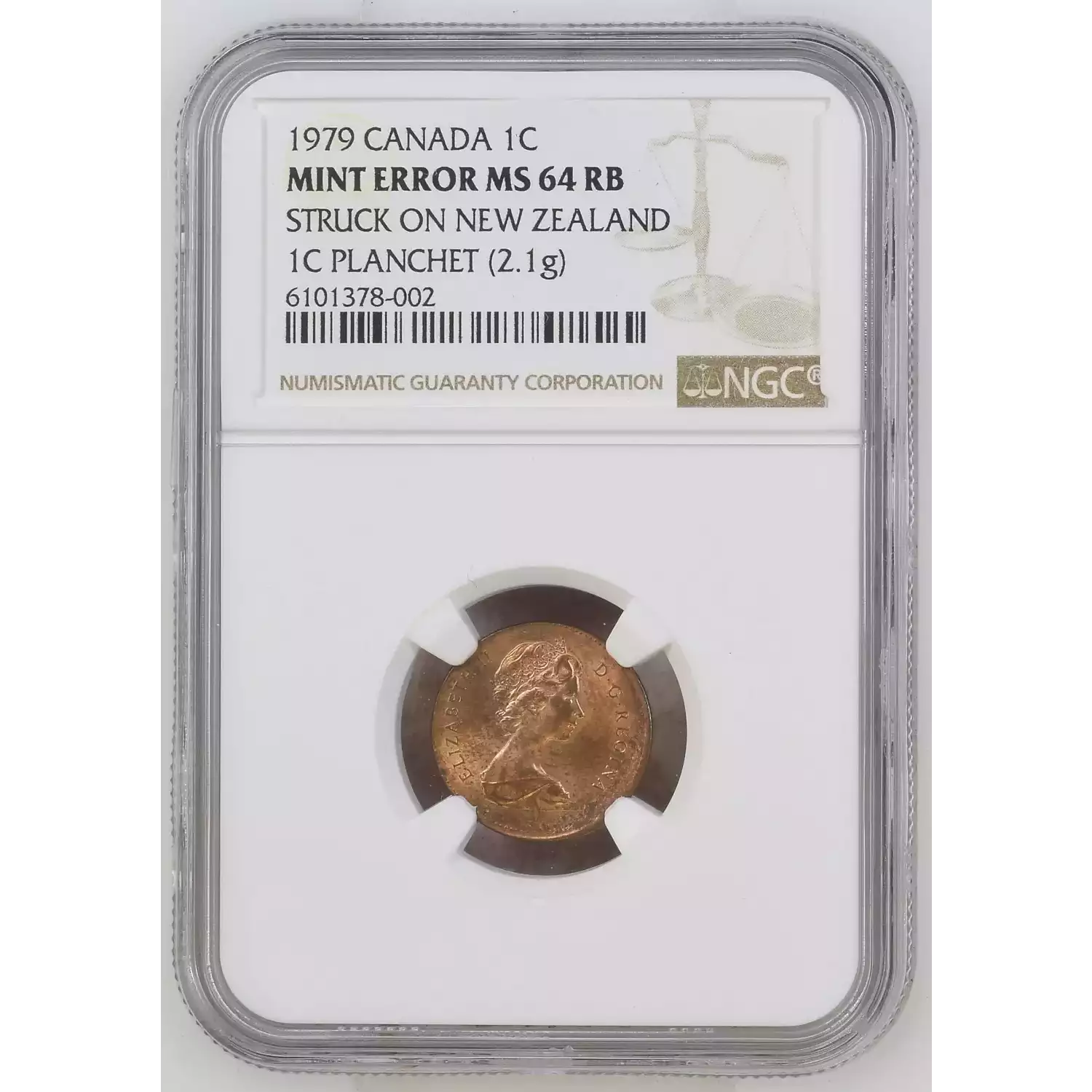 CANADA Copper CENT