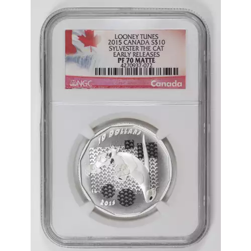 CANADA Silver 10 DOLLARS