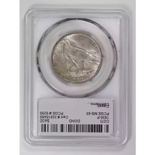 Classic Commemorative Silver--- Connecticut Tercentenary 1935 -Silver- 0.5 Dollar (2)