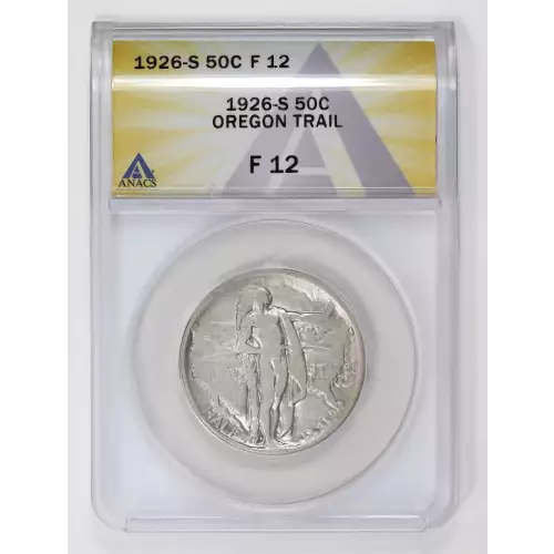 Classic Commemorative Silver Oregon Trail Memorial 1926 -1939 Silver -  0.5 Dollar
