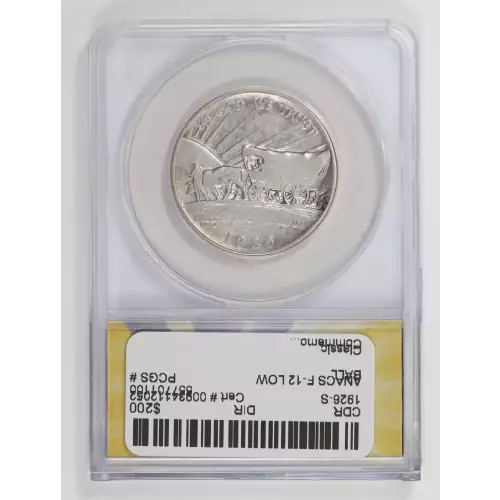 Classic Commemorative Silver Oregon Trail Memorial 1926 -1939 Silver -  0.5 Dollar (2)