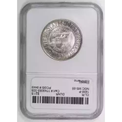 Classic Commemorative Silver--- York County, Maine, Tercentenary 1936 -Silver- 0.5 Dollar (2)