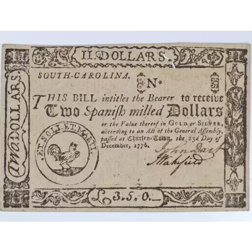 Colonial Currency