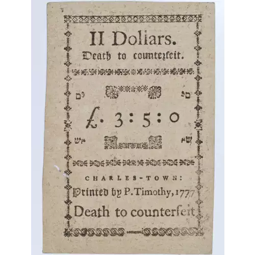 Colonial Currency (2)