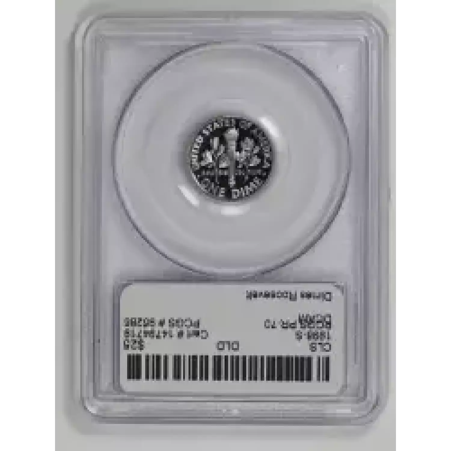 1998S PCGS PR70 DCAM Dimes Roosevelt Lost Dutchman Rare Coins
