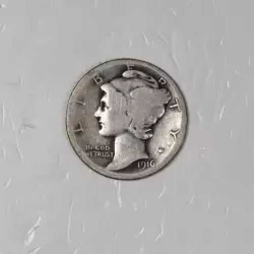 Dimes---Winged Liberty Head or Mercury 1916-1945 -Silver- 1 Dime