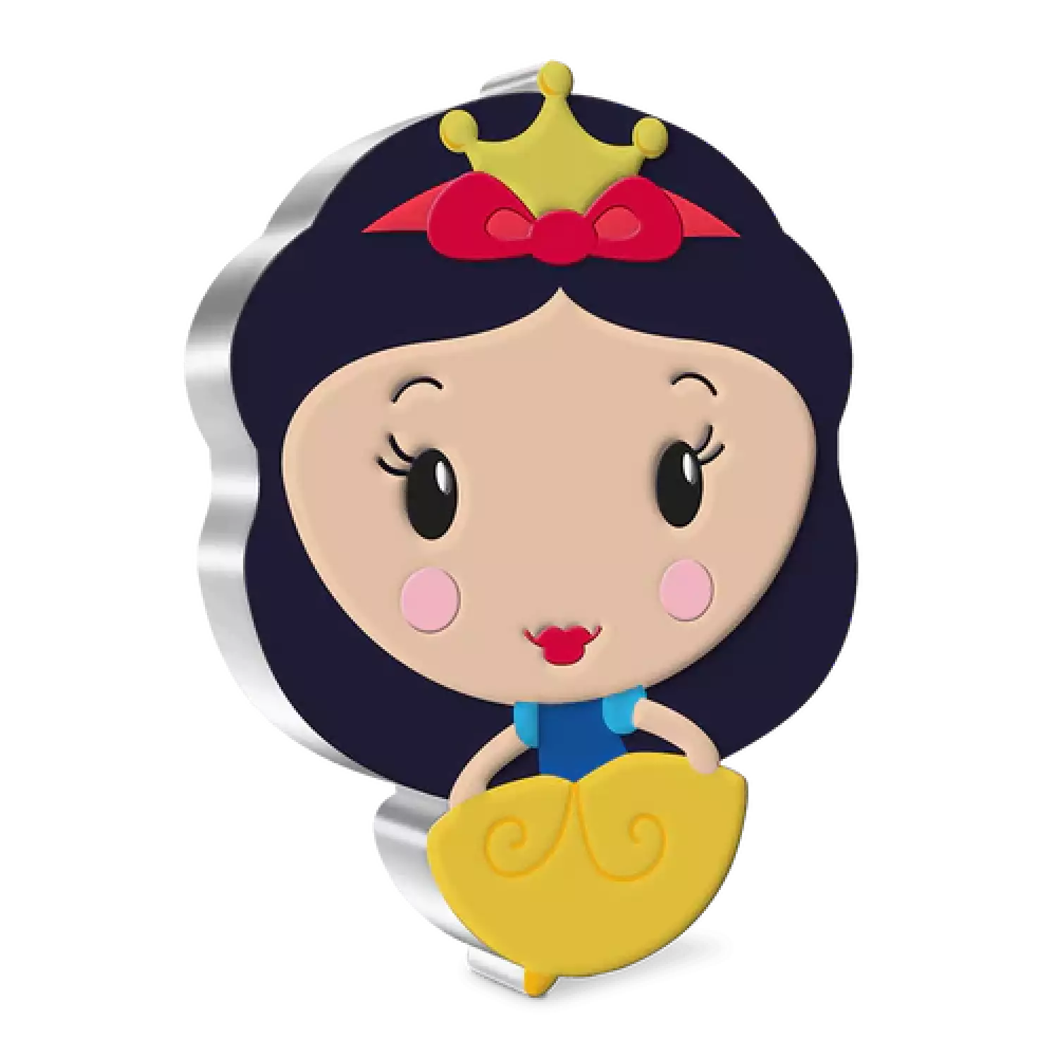 Disney Princess - 2021 1oz Snow White Silver Chibi Coin (2)