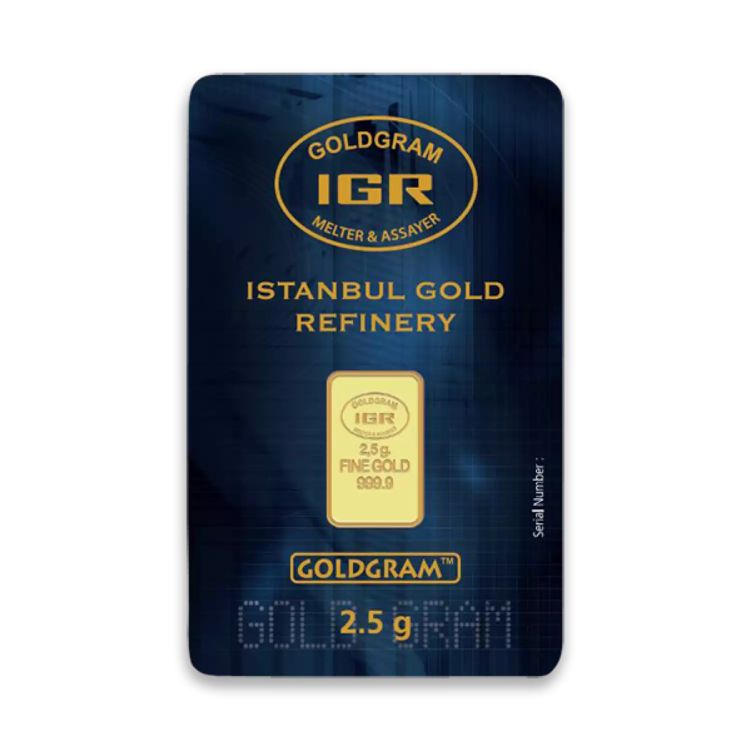 Generic 2.5g Gold Bar (2)