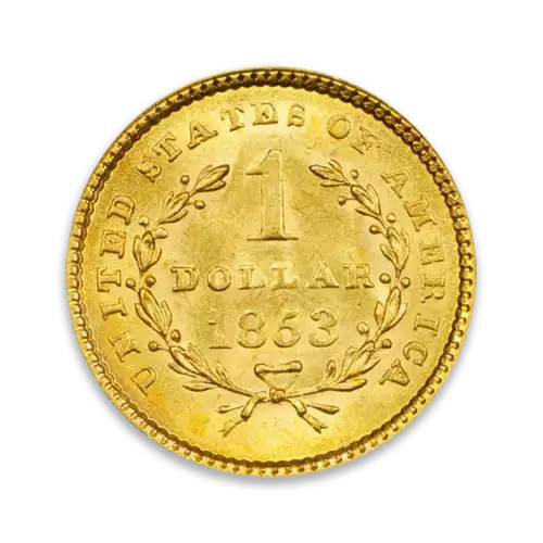 Gold Dollar (1849 - 1889) - Circ