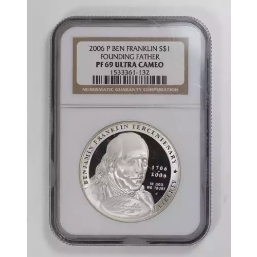 Government Commemorative Sets --- Benjamin Franklin (2006) -Silver-  Set