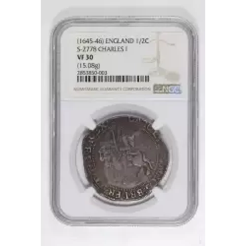 GREAT BRITAIN Silver 1/2 CROWN