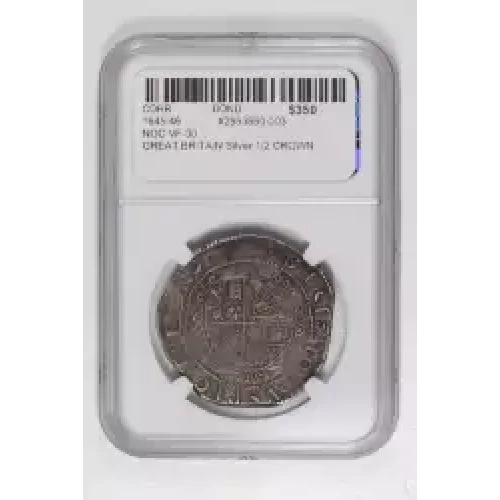GREAT BRITAIN Silver 1/2 CROWN (2)