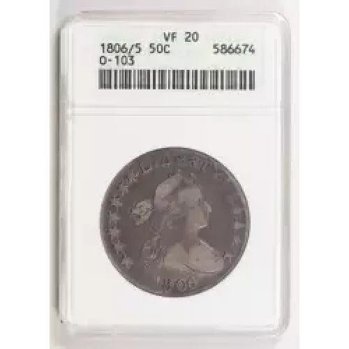 Half Dollars---Draped Bust 1796-1807 -Silver- 0.5 Dollar