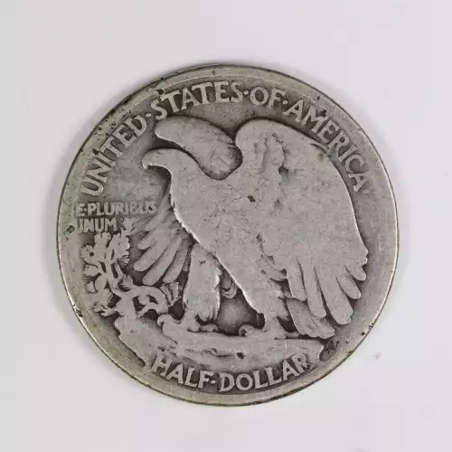 Half Dollars---Liberty Walking 1916-1947 -Silver- 0.5 Dollar (2)