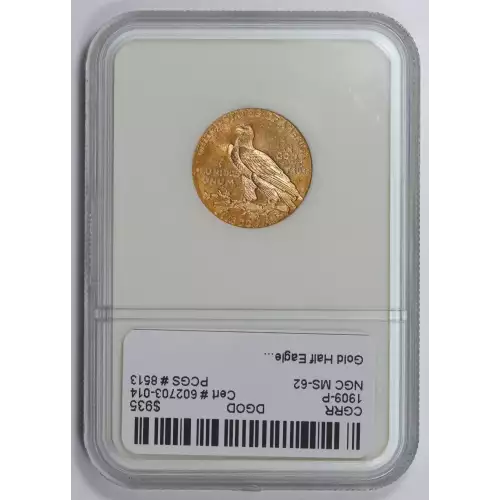 Half Eagles---Indian Head 1908-1929 -Gold- 5 Dollar (2)